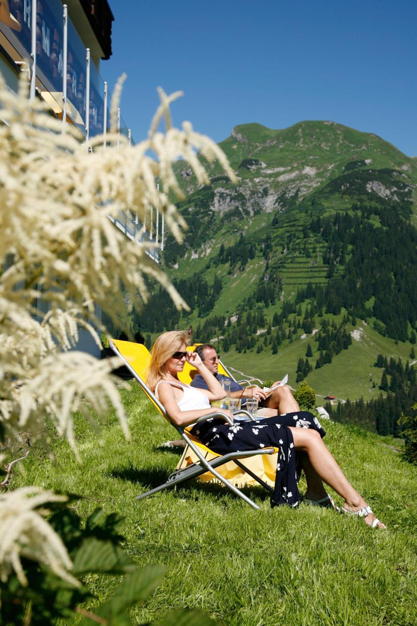 Hotel Restaurant Formarin Oberlech Eksteriør bilde