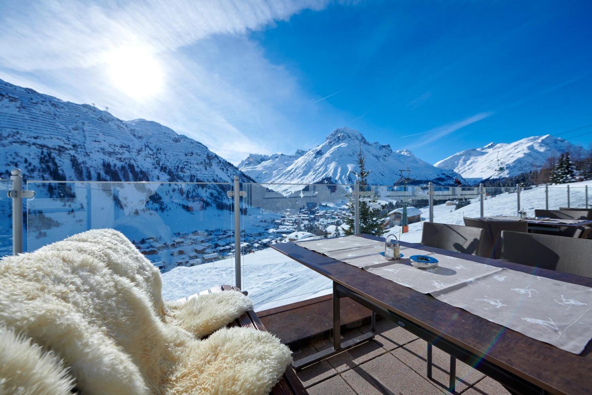 Hotel Restaurant Formarin Oberlech Eksteriør bilde
