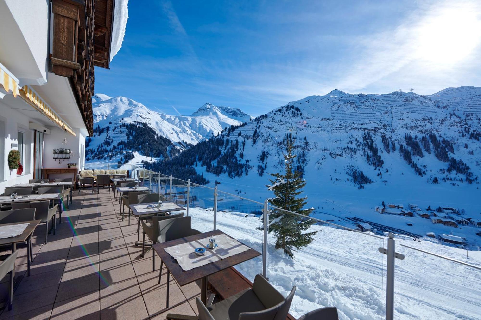Hotel Restaurant Formarin Oberlech Eksteriør bilde