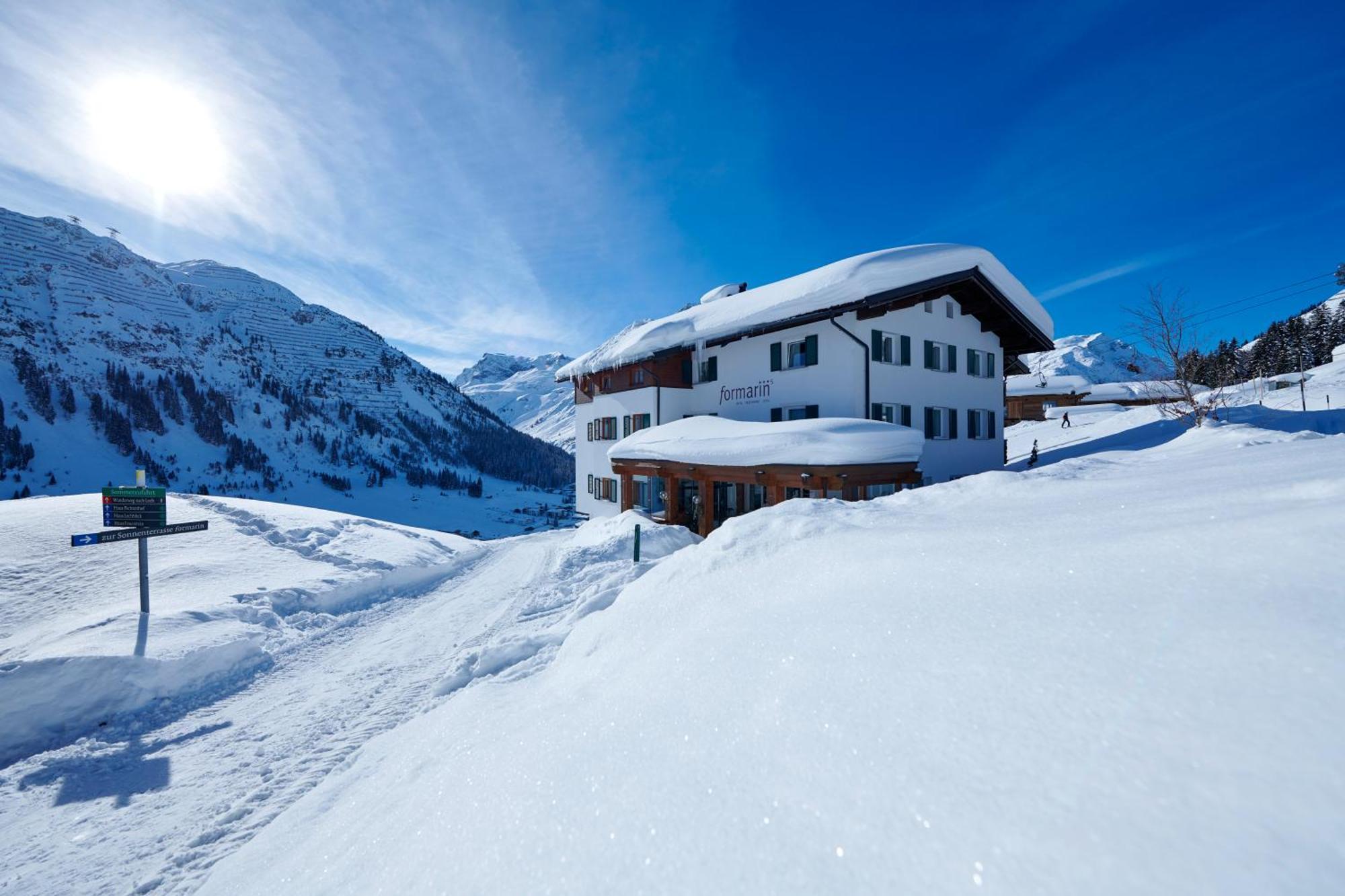 Hotel Restaurant Formarin Oberlech Eksteriør bilde