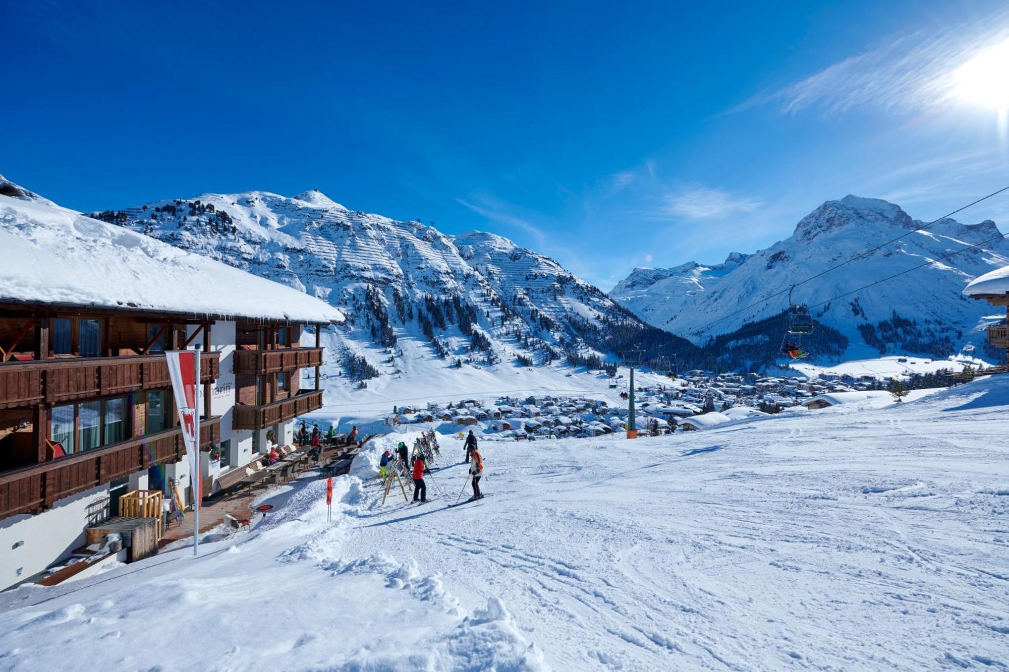 Hotel Restaurant Formarin Oberlech Eksteriør bilde