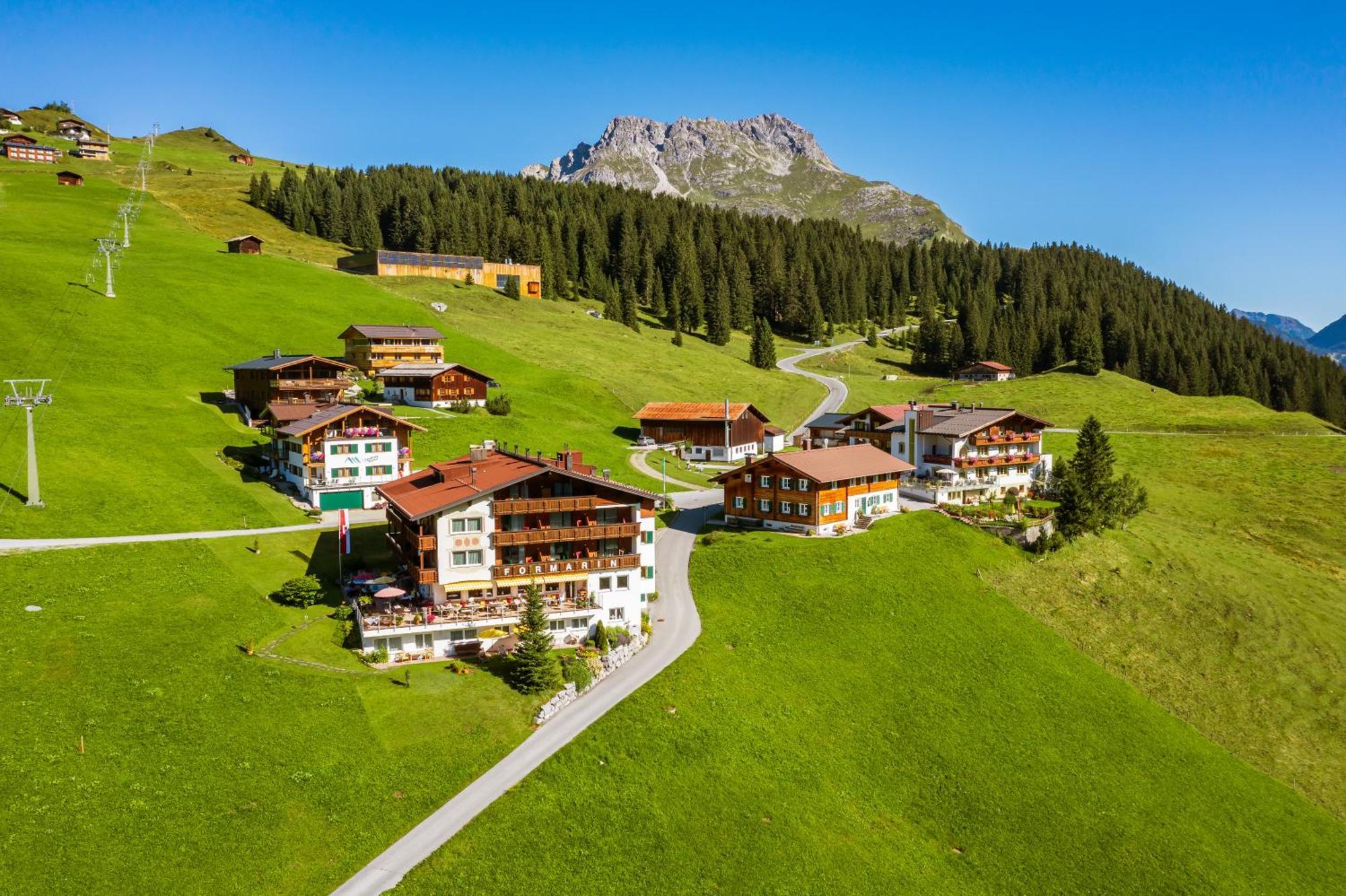 Hotel Restaurant Formarin Oberlech Eksteriør bilde